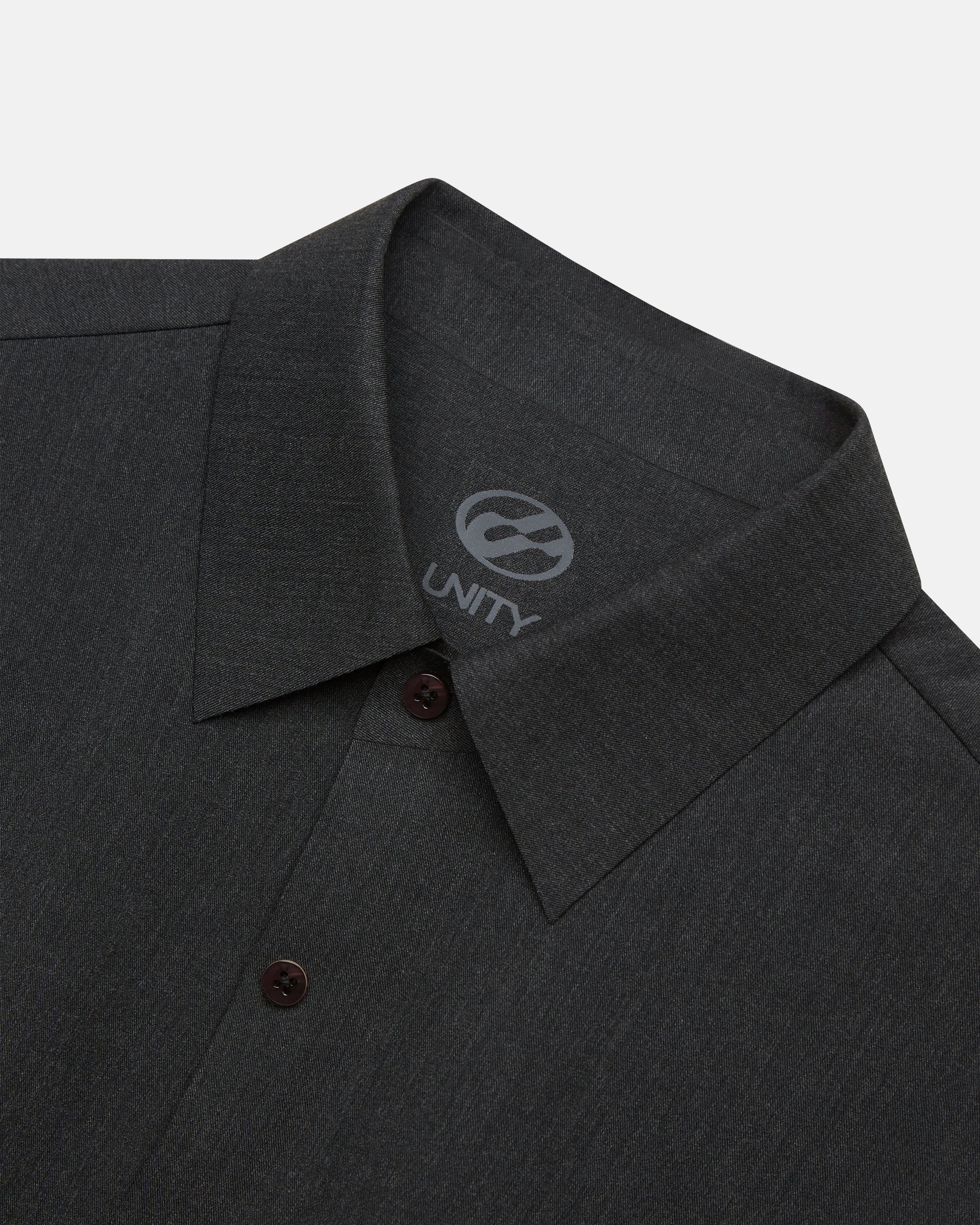 UNITY HYRON SOFT CAMICIA GREY MÉLANGE