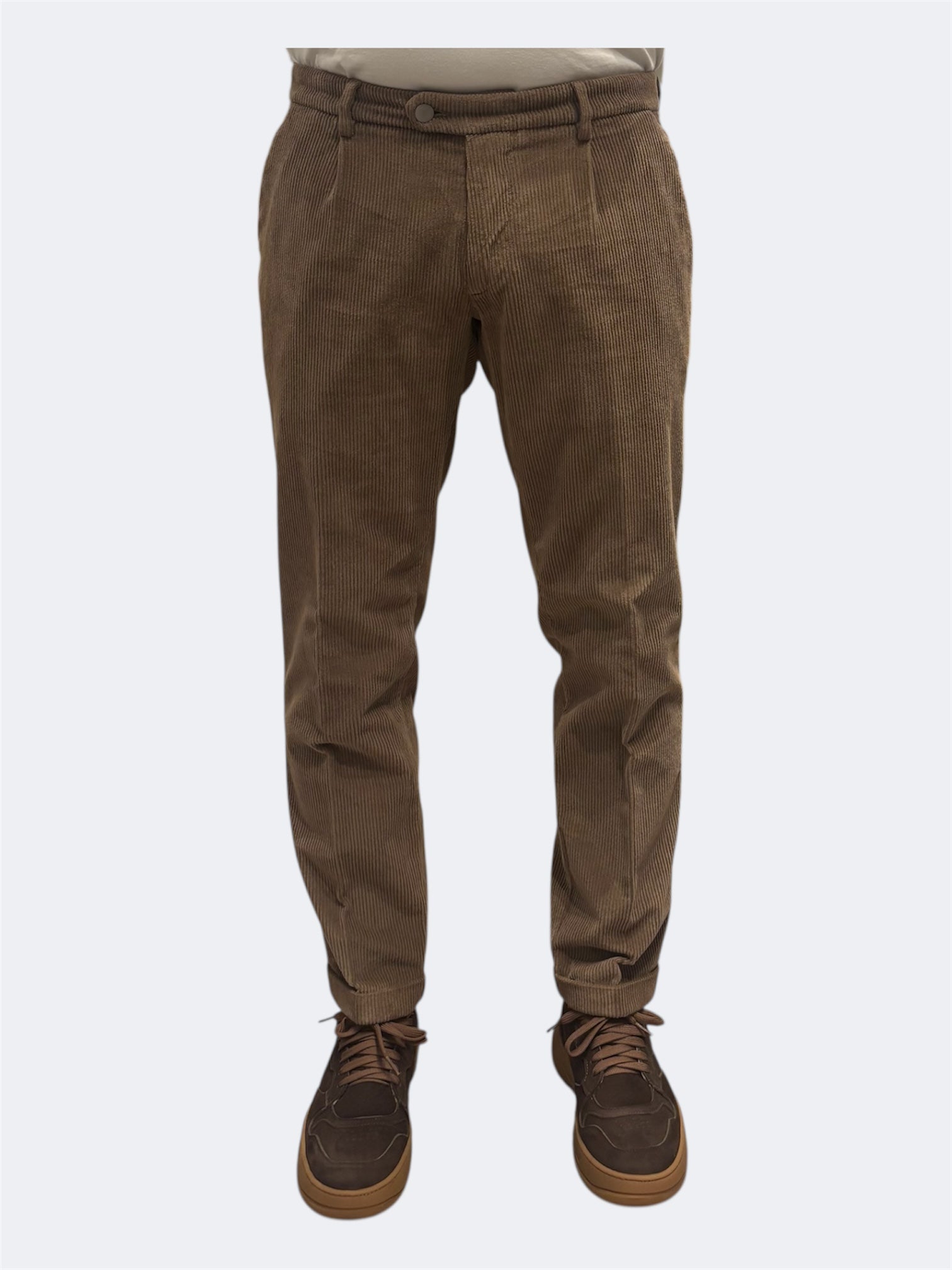 VANDOM GABRIEL PANTALONE IN VELLUTO FANGO 1 PENCE