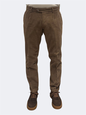 VANDOM GABRIEL PANTALONE IN VELLUTO FANGO 1 PENCE