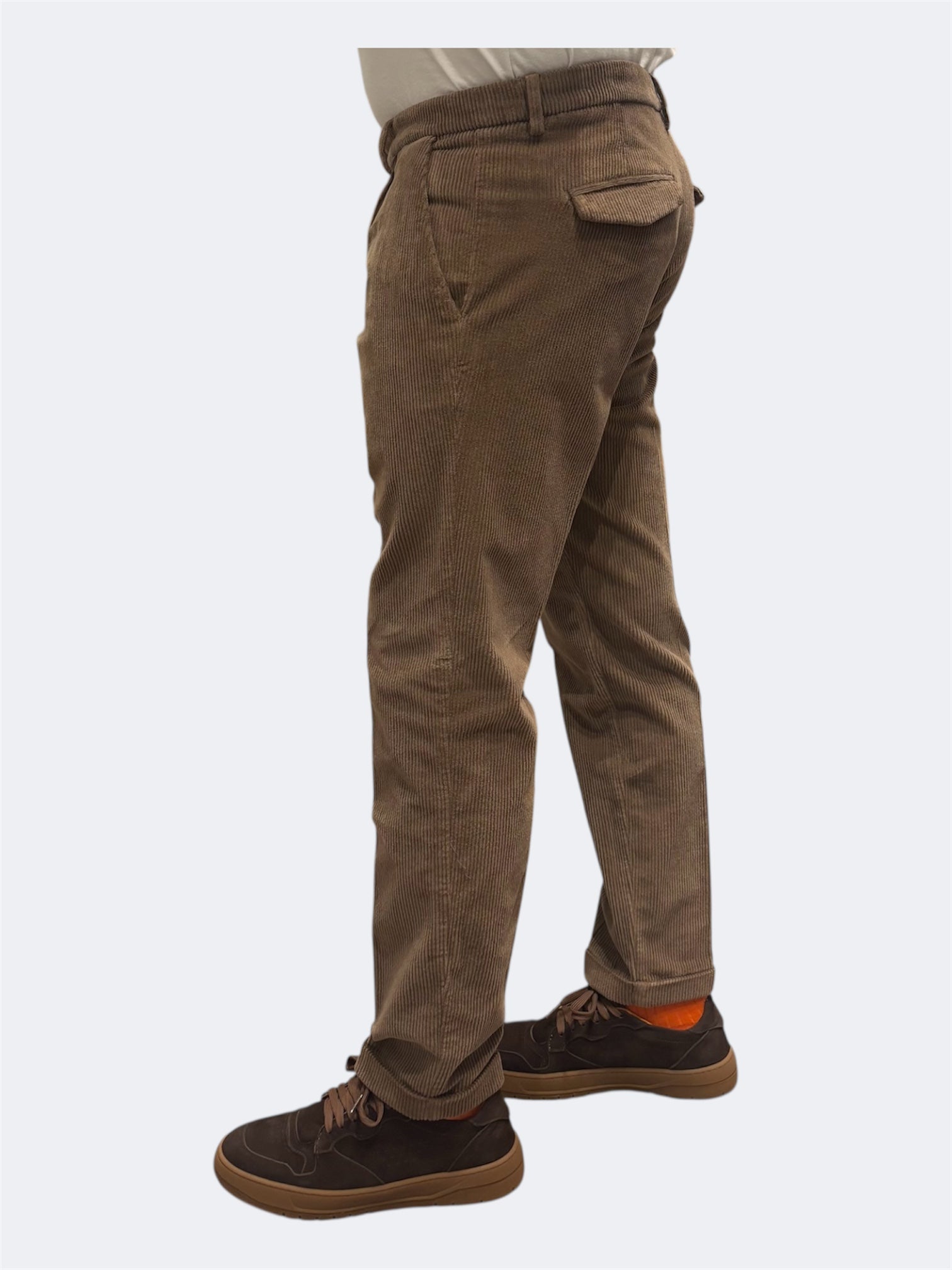 VANDOM GABRIEL PANTALONE IN VELLUTO FANGO 1 PENCE