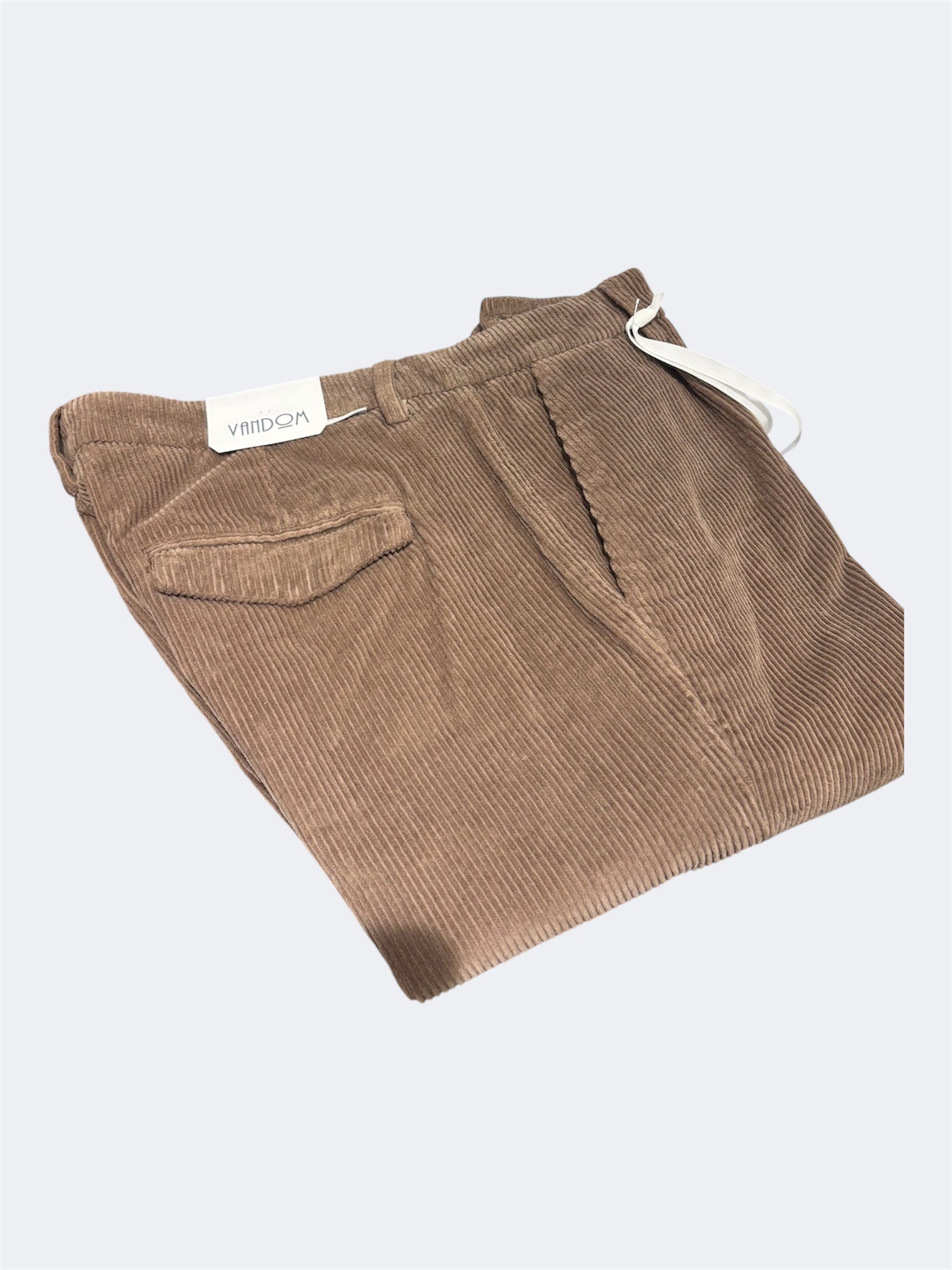 VANDOM GABRIEL PANTALONE IN VELLUTO FANGO 1 PENCE