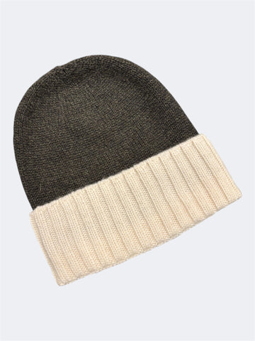 RIVIERA CAPPELLO IN CACHEMIRE VERDE/PANNA